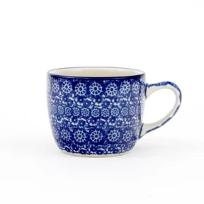 Kubek ceramiczny C91 0,17l <br> 2615X Kobaltowa koronka